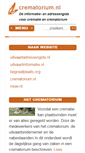 Mobile Screenshot of crematorium.nl